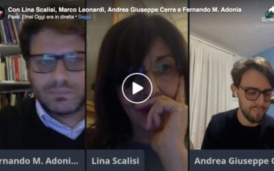 Con Lina Scalisi, Marco Leonardi, Andrea Giuseppe…