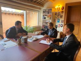 Musumeci incontra Salvini: «I ministri della Lega appoggino le istanze della Regione»