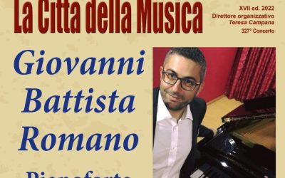 Le musiche del maestro Fabrizio Puglisi protagonista della XVII edizione “Città della Musica” di Rossano