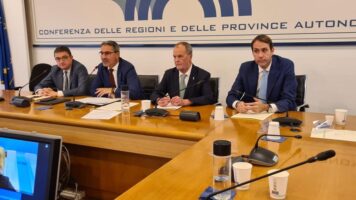 Sammartino in Conferenza Regioni: «Impegno contro divario nord-sud»