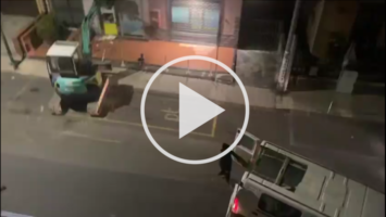 VIDEO SHOCK – Assalto con l’escavatore alla posta di Valverde