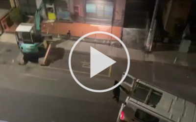 VIDEO SHOCK – Assalto con l’escavatore alla posta di Valverde