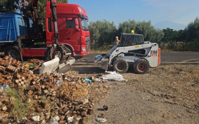 Scmc, bonifica delle microdiscariche sulla SP 207, rimossi oltre 4,5 tonnellate di rifiuti